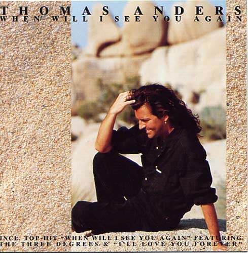 Thomas Anders - When Will I See You Again (Album, 1993) - Front Cover